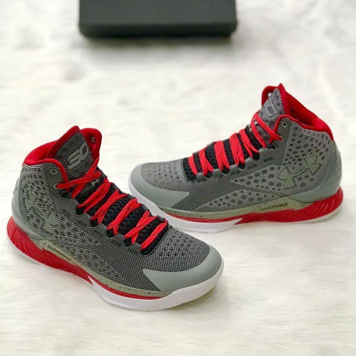 tenis under armour basketball original para hombre color gris rojo Comprar tienda onlineshoppingcenterg Colombia centro de compras en linea